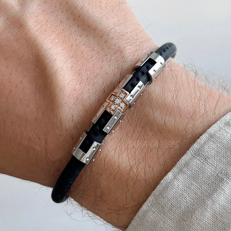 Baraka Vortex Bracelet BR263091RODB-10