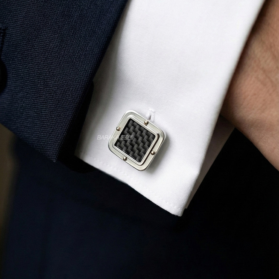 Запонки Baraka Black One PS261251ROCO