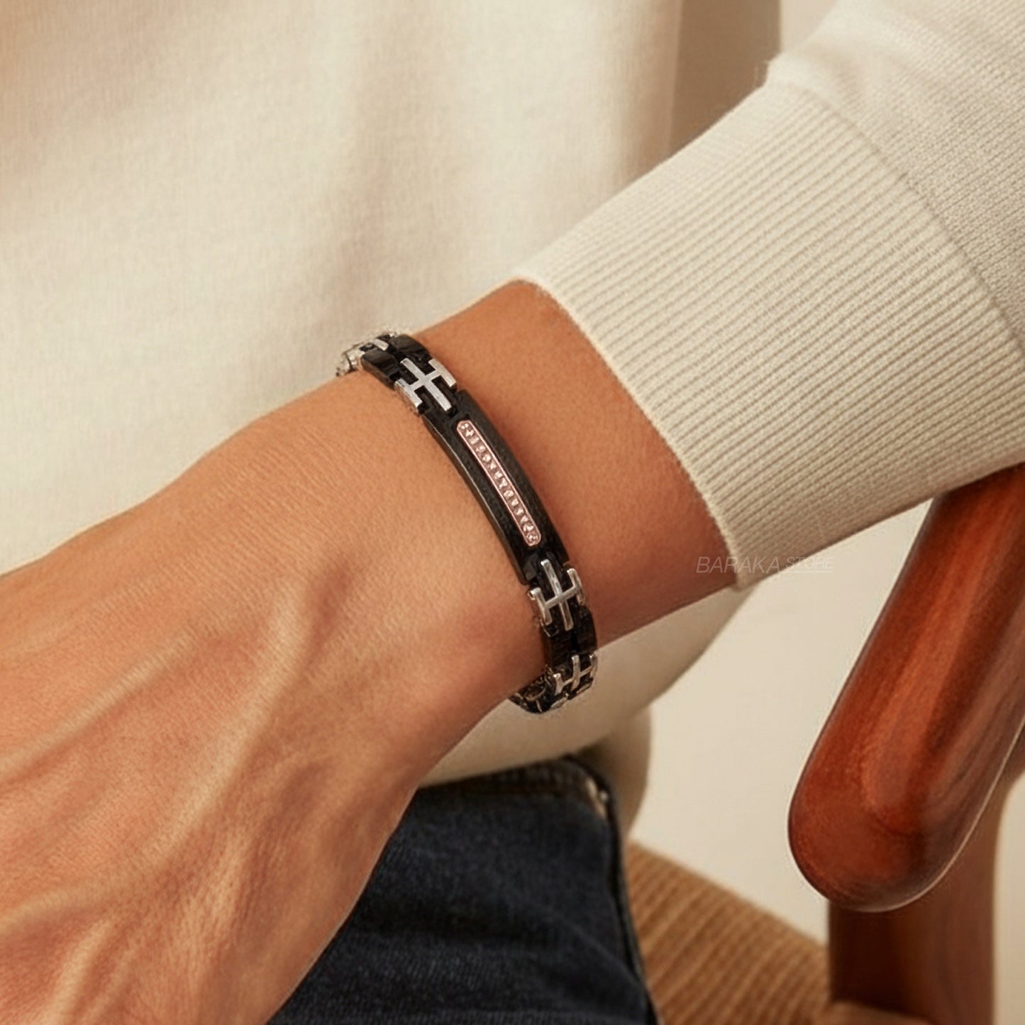 Браслет Baraka Explore BR221391ROCN-27