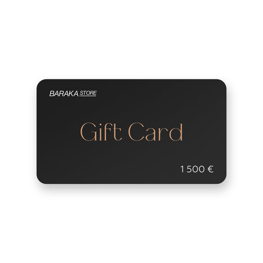 Virtual Gift Card 1500€