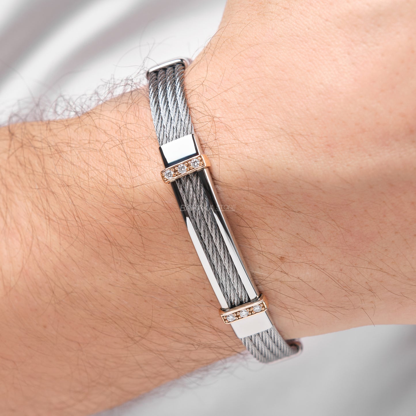 Baraka 316L Bracelet BR332111RODB-20