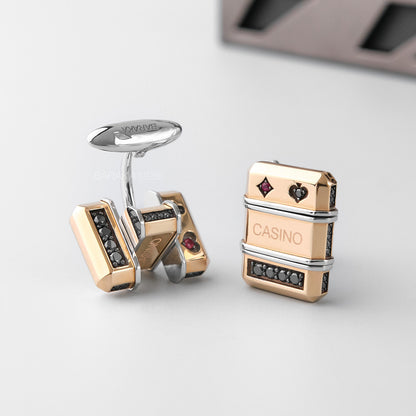 Baraka Casino Cufflinks PS292331RODN-96