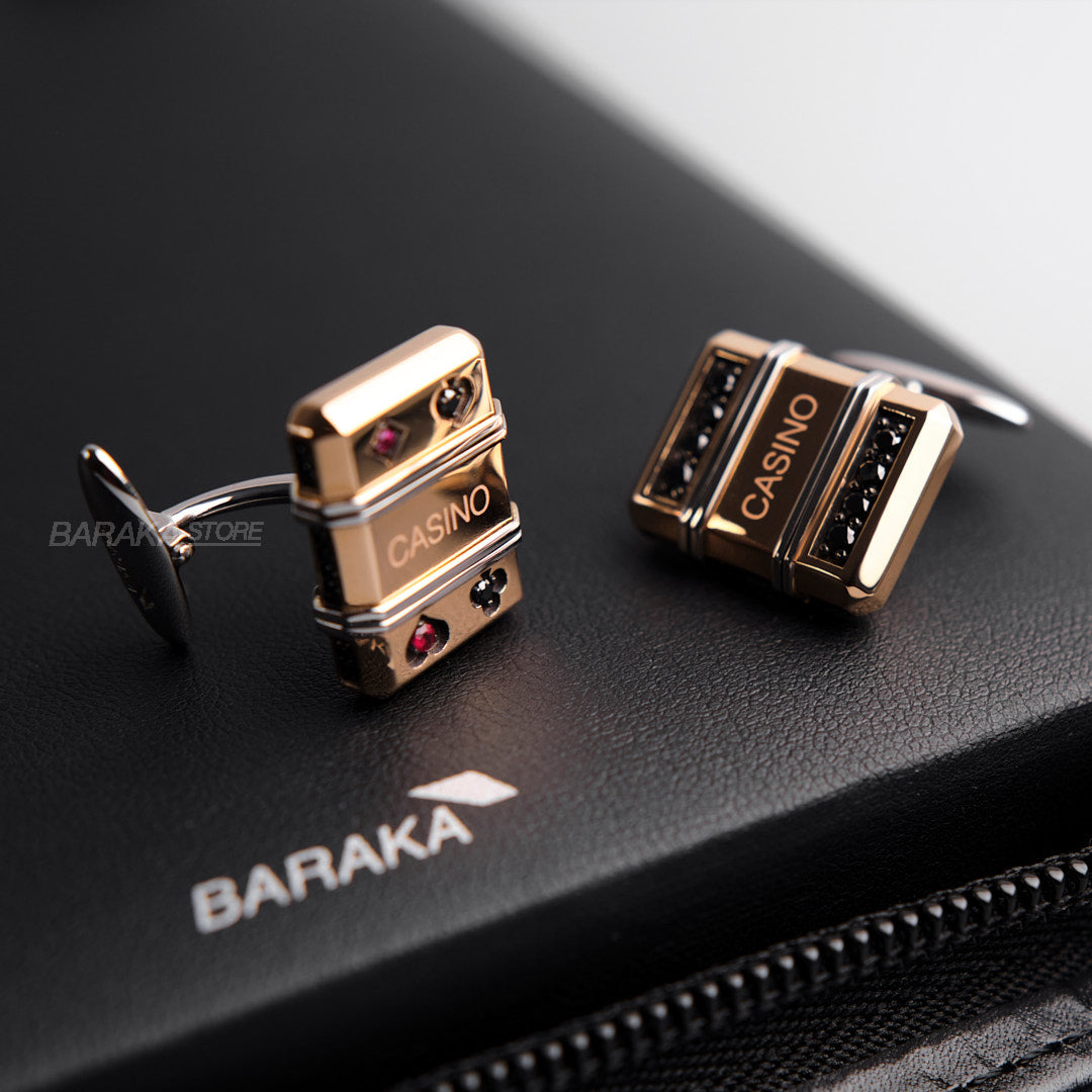 Baraka Casino Cufflinks PS292331RODN-96