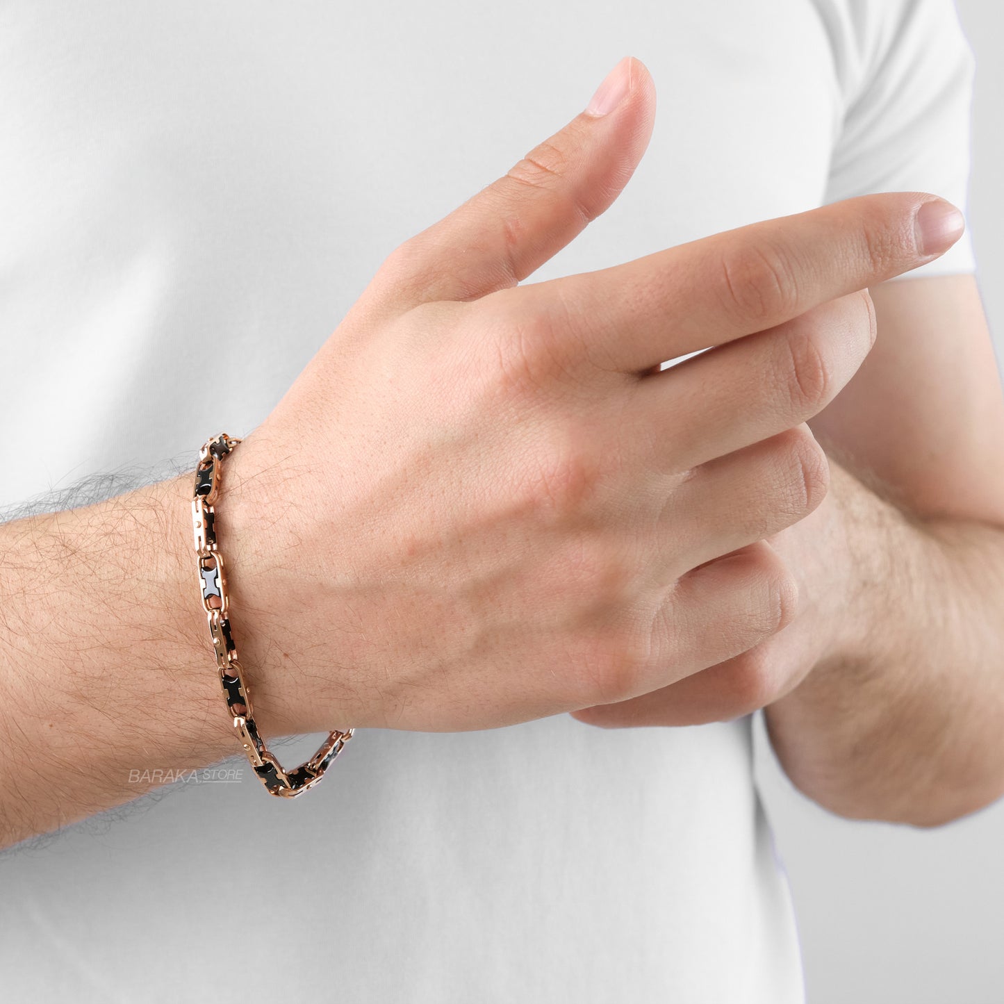 Baraka Cyborg Ceramic Bracelet BR282251ROCN-02