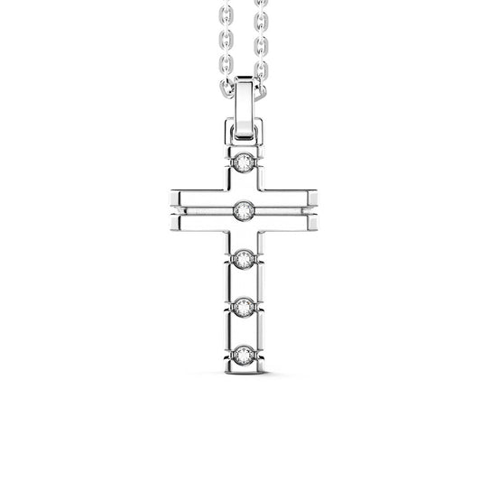 Крест Zancan Insignia 925 ESC048