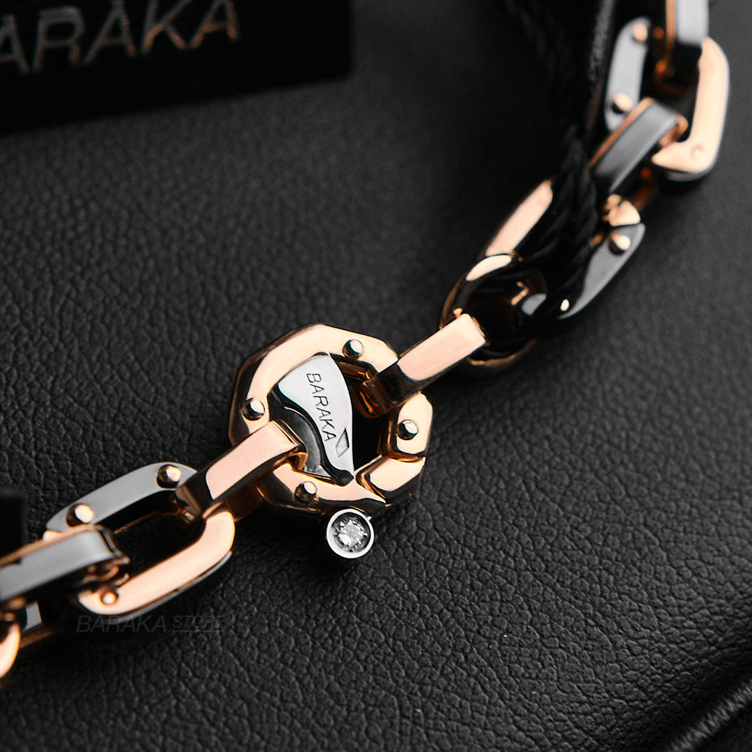 Baraka Cyborg Ceramic Bracelet BR271091ROCN-02