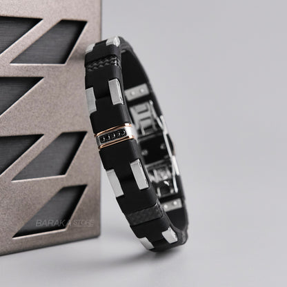 Baraka Fiber Bracelet BR302091RODN-10